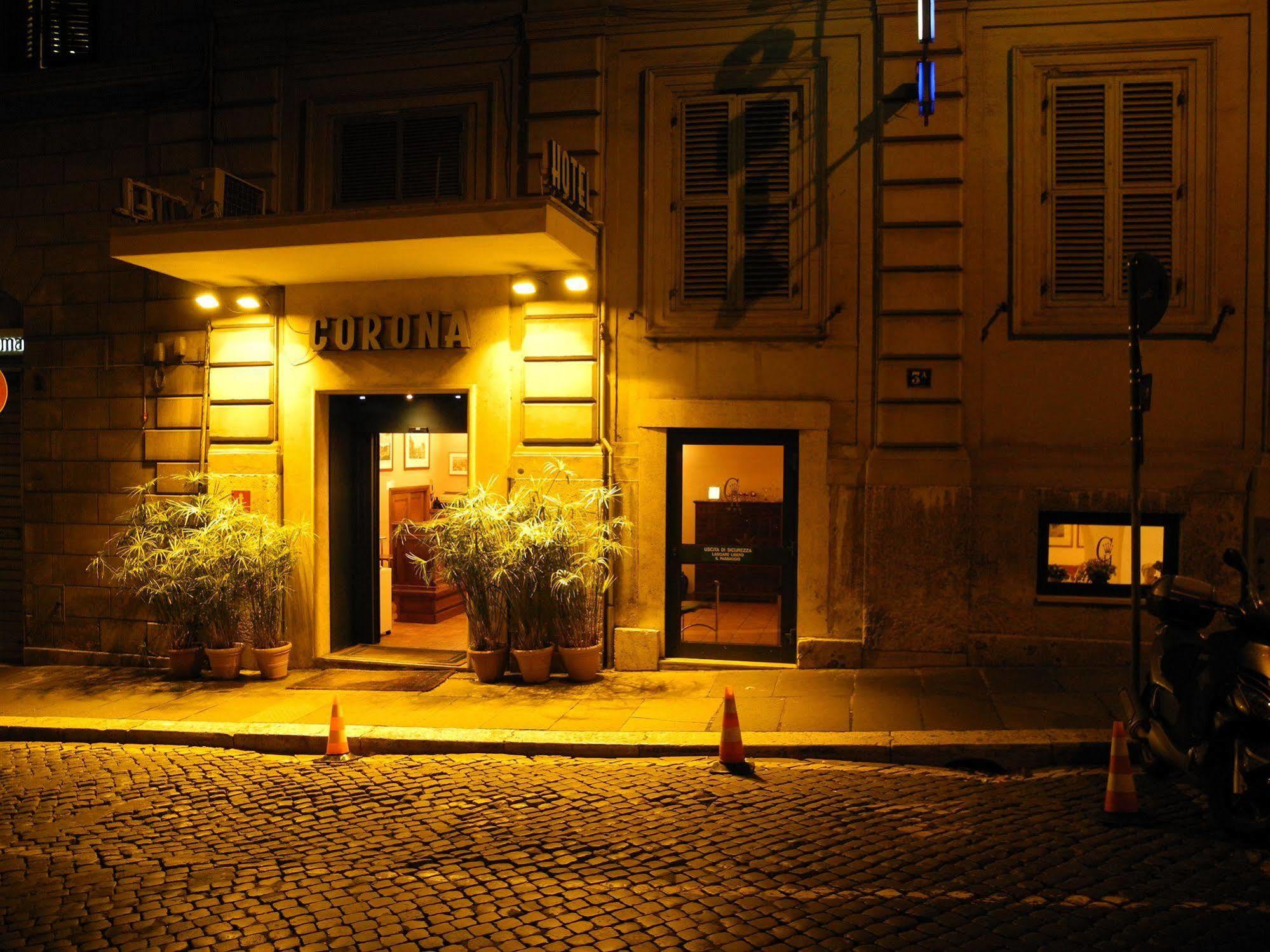 Hotel Corona Roma Dış mekan fotoğraf
