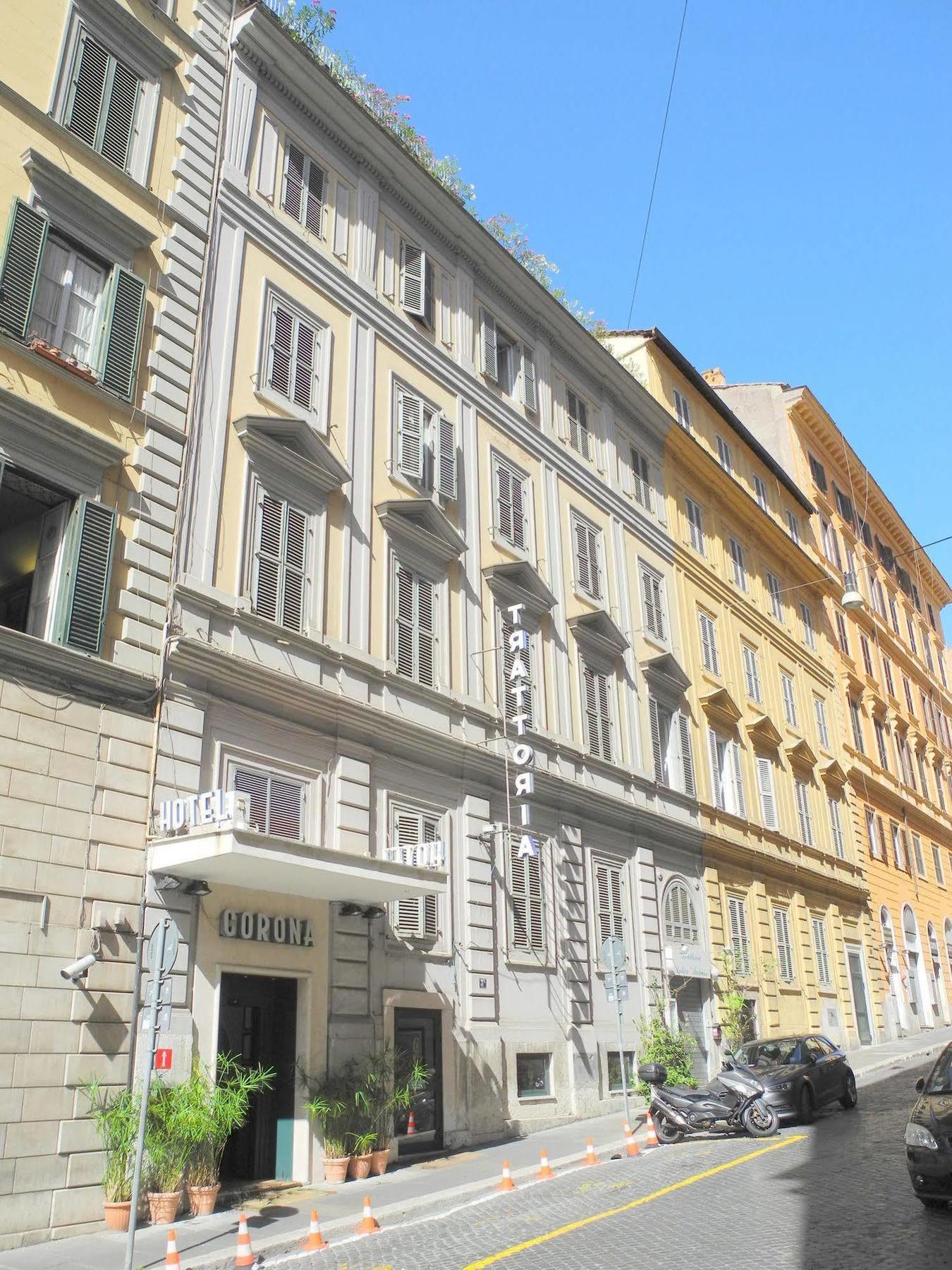 Hotel Corona Roma Dış mekan fotoğraf